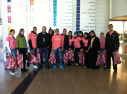 فعاليات يوم الأعمال الحسنة ويوم المرأة العالمي في المدرسة الثانوية الشاملة بيافا  